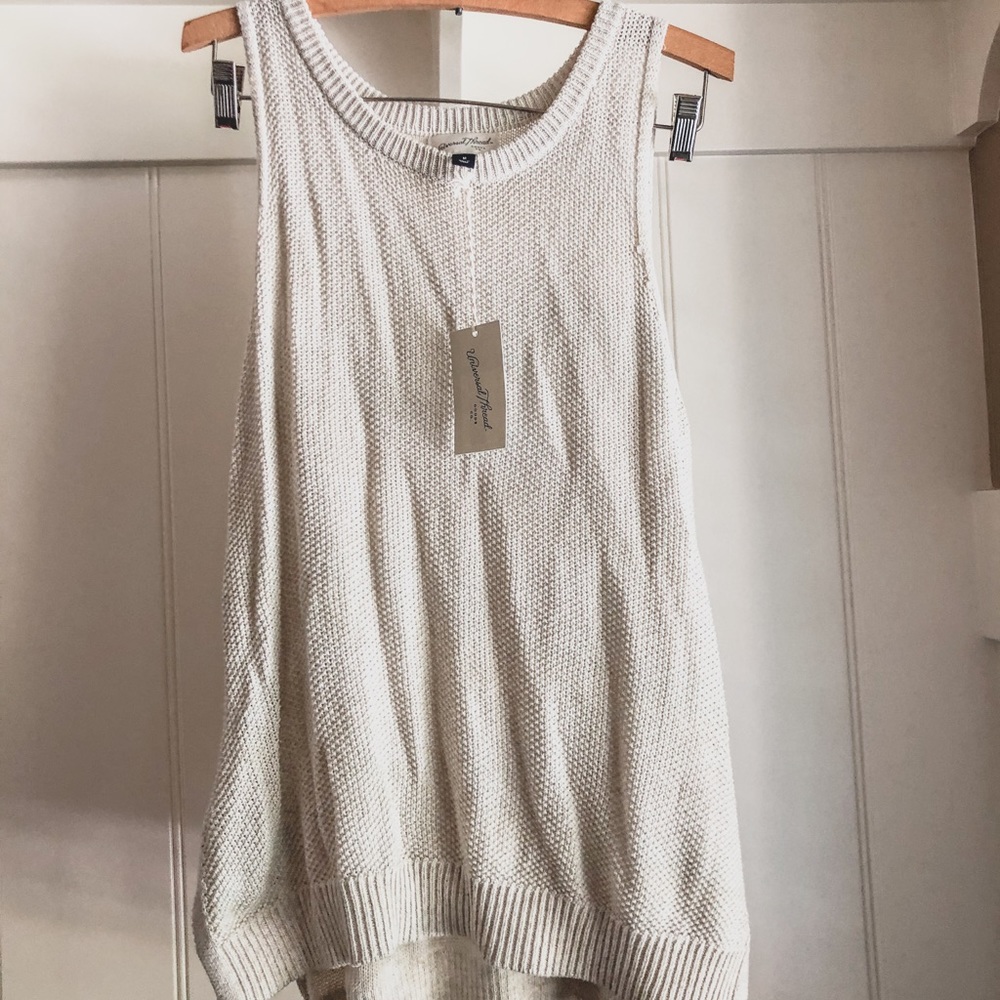 Knitted tank top